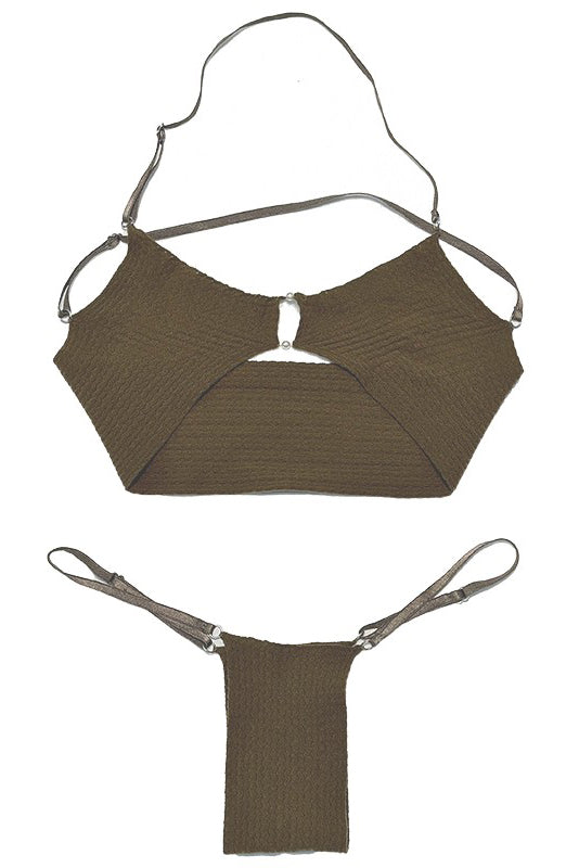 RUI ZHOU Semi-sheer Strapless Bodysuit (Cotton, Stretch) RUI-RAW23SF01-Marsh